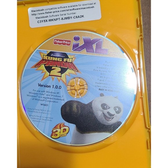 Fisher Price iXL Learning System Game Kung Fu Panda 3D - Picture 4 of 5